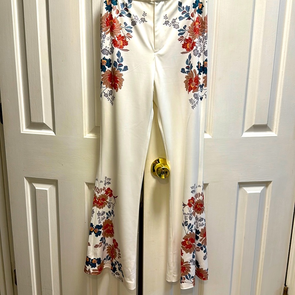 Floral Trouser Pants/ Jealous Tomato